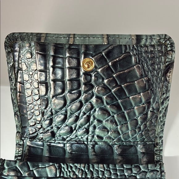 Brahmin Crocodile Embossed Card Wallet - Picture 8 of 13